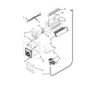 Whirlpool WRS342FIAB04 ice maker parts diagram