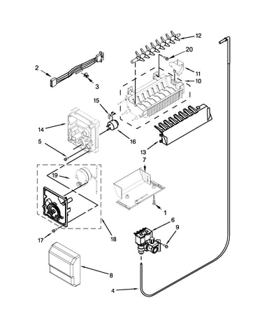 Ice maker parts