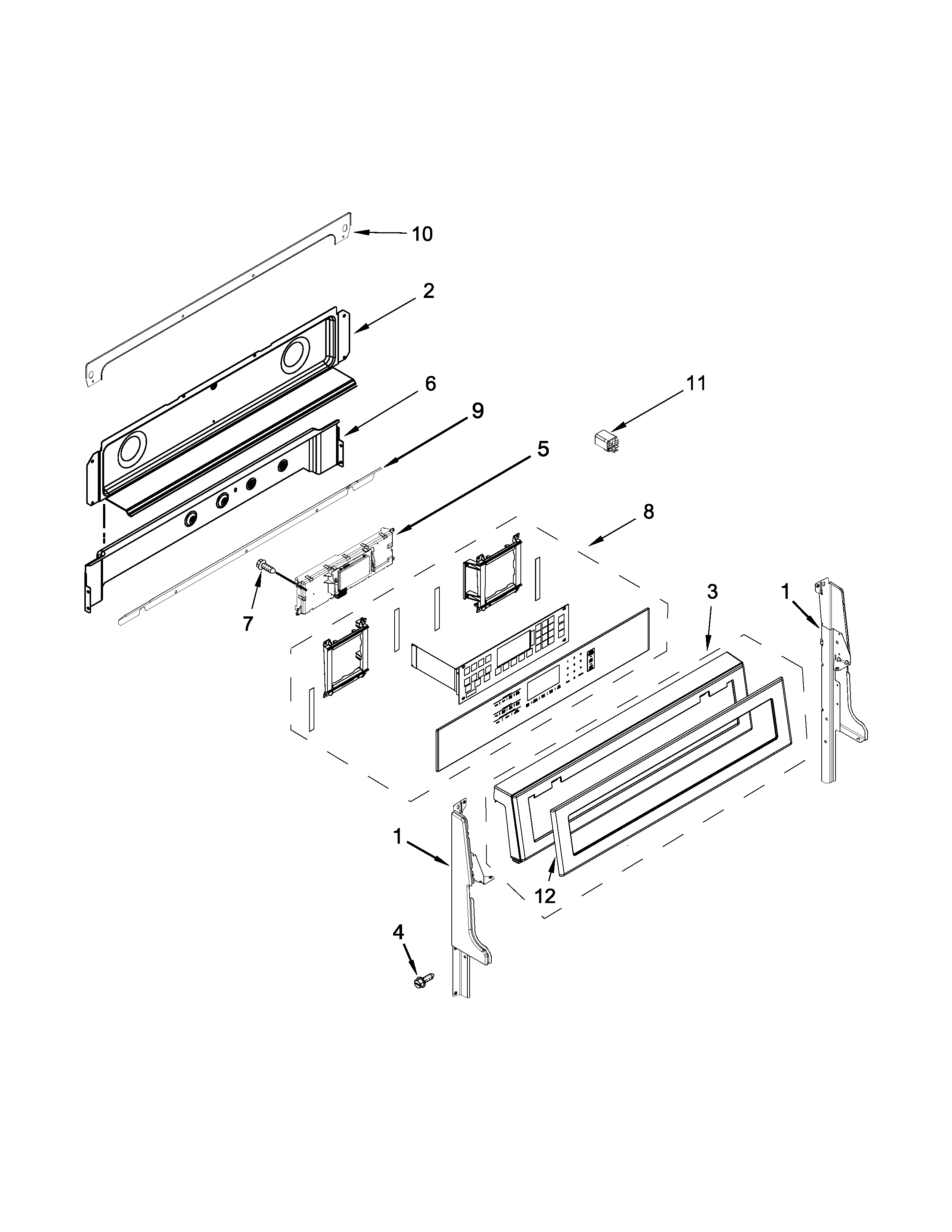 CONTROL PANEL PARTS