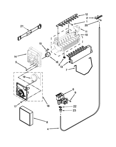 Ice maker parts