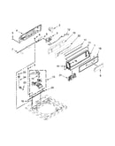 Controls and water inlet parts
