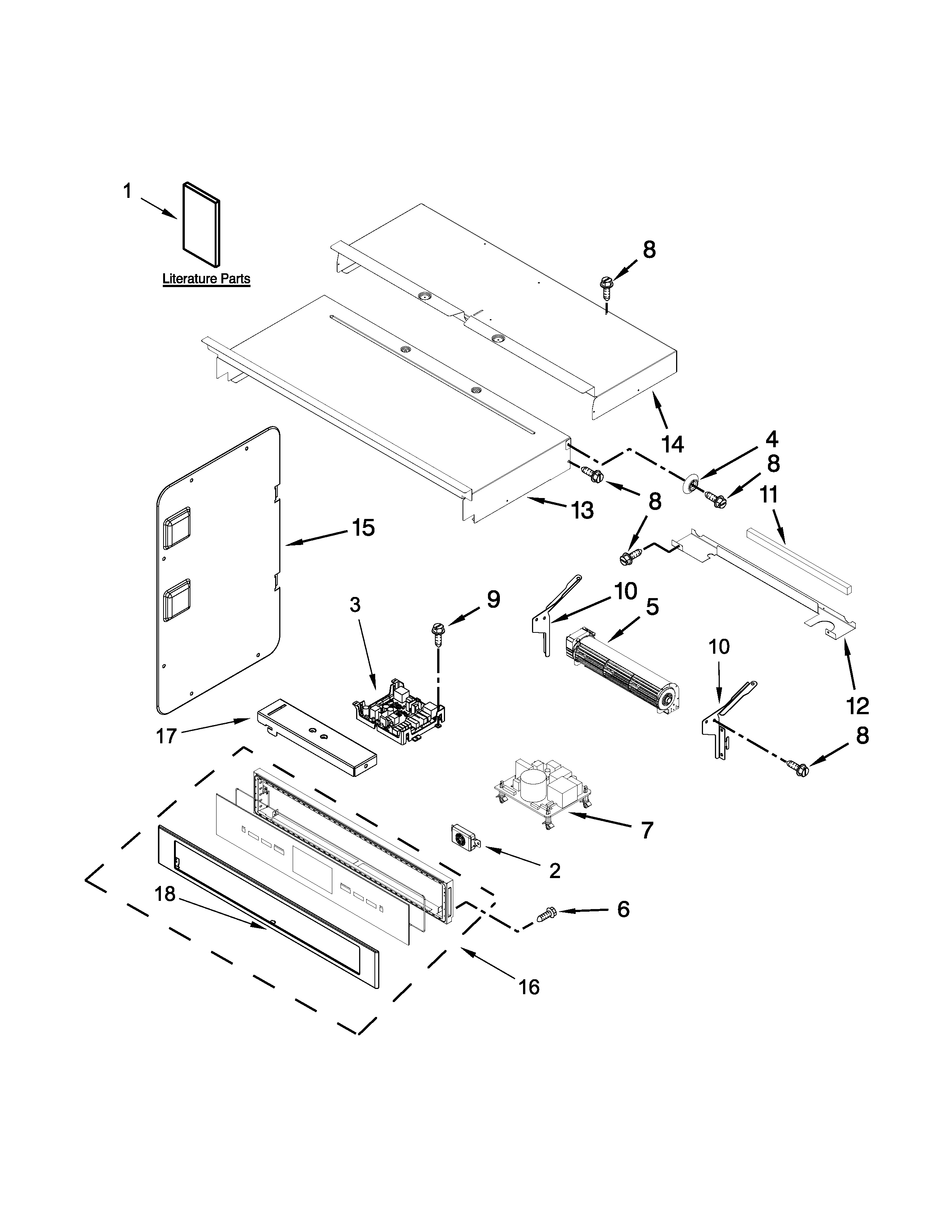 Control panel parts