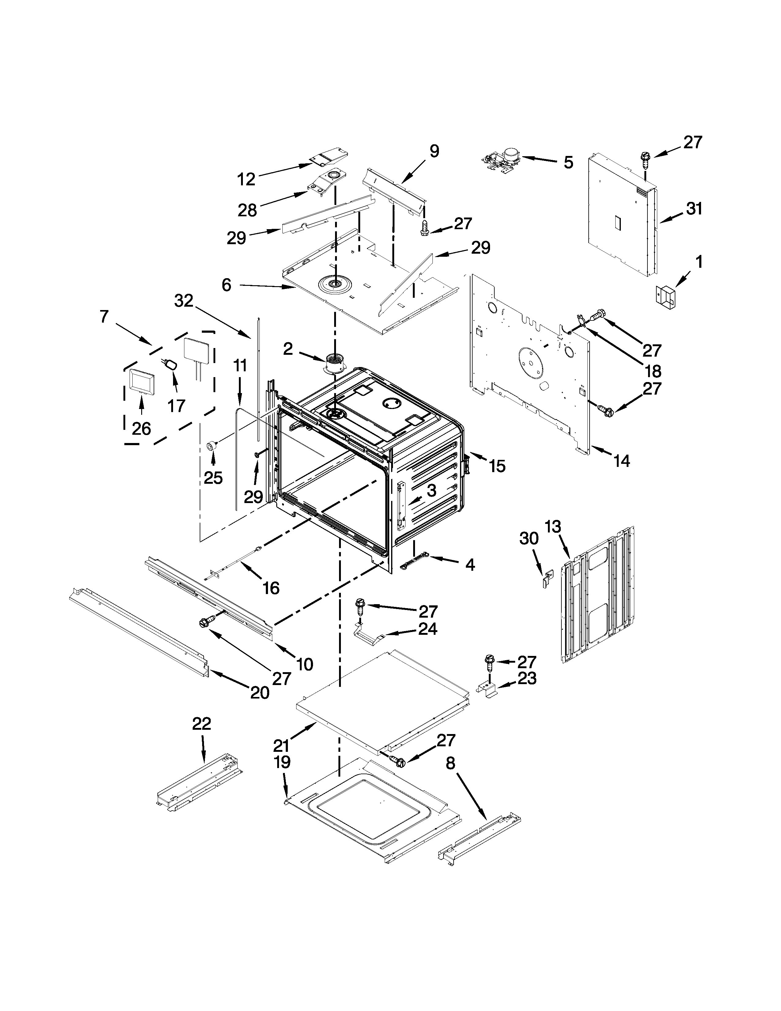 OVEN PARTS