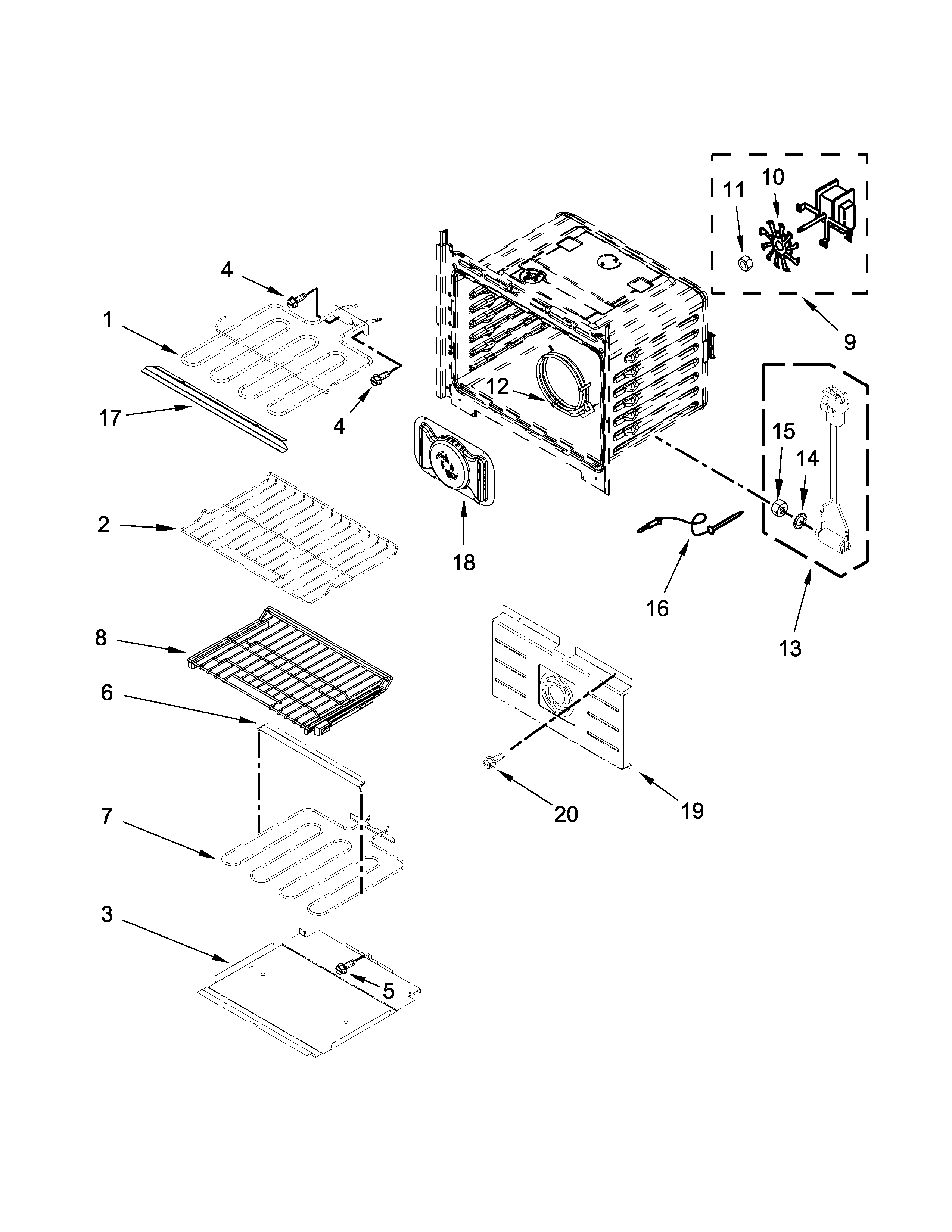 INTERNAL OVEN PARTS