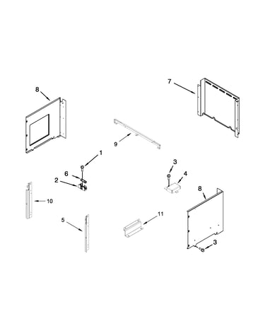 Top venting parts