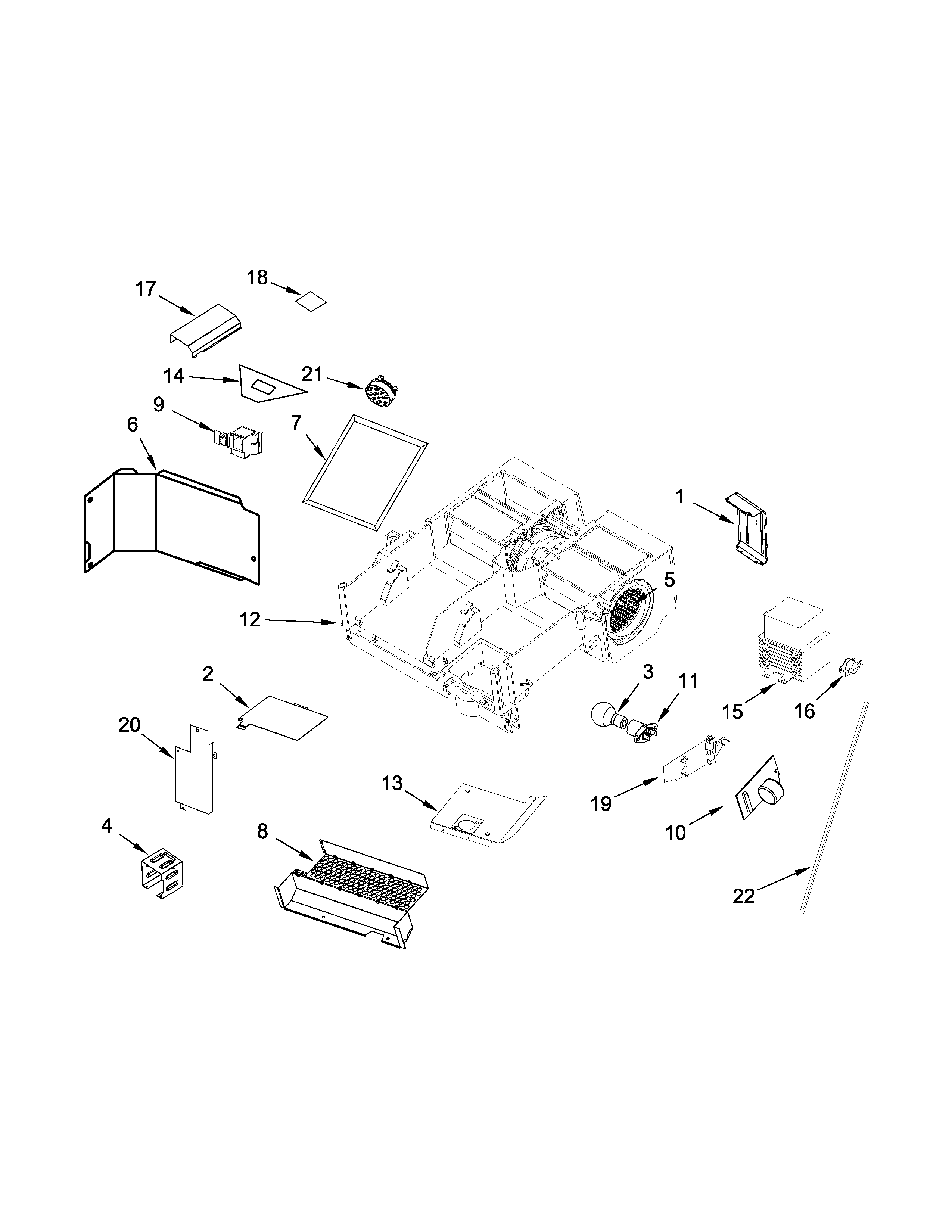 Air flow parts