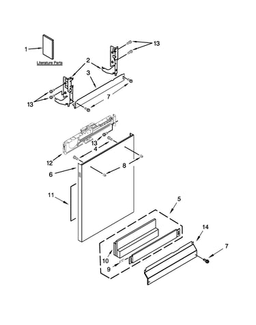 Door and panel parts