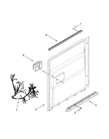 Inner door parts