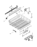 Upper rack and track parts