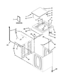 Top and cabinet parts