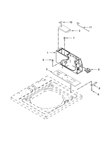 Meter case parts