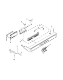 Control panel and latch parts