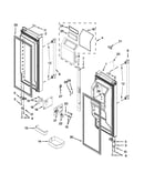 Refrigerator door parts