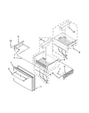 Freezer door parts