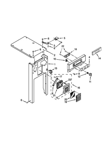 Panel and control parts