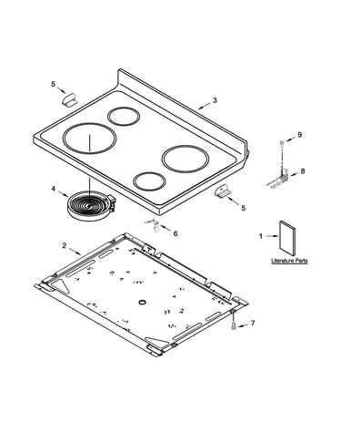 Cooktop parts