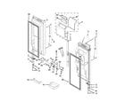 Ikea IX7DDEXDSM01 refrigerator door parts diagram
