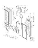 Refrigerator door parts