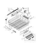 Upper rack and track parts