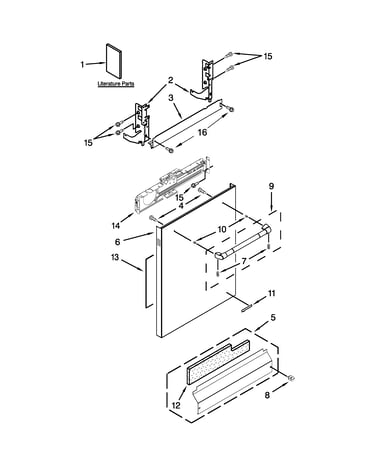 Door panel parts