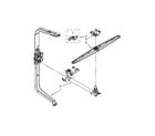 Jenn-Air JDB8200AWP0 upper rack and track parts diagram