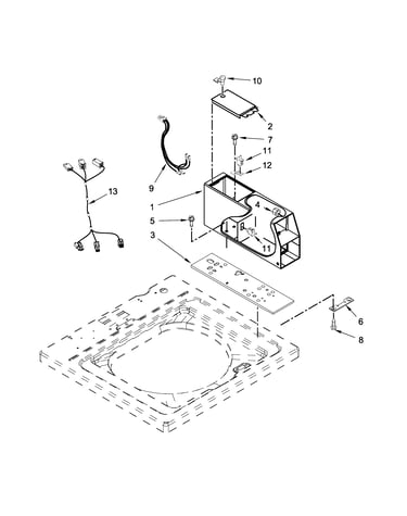 Meter case parts