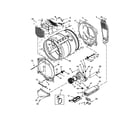 Maytag MEDB835DW0 bulkhead parts diagram