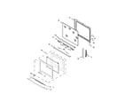 Jenn-Air JIS1450CDS0 door parts diagram