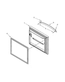 Freezer door parts