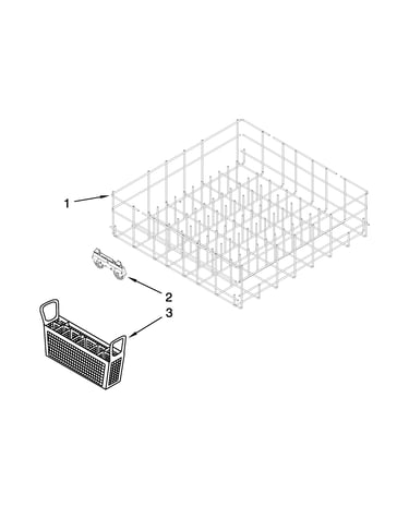 Lower rack parts