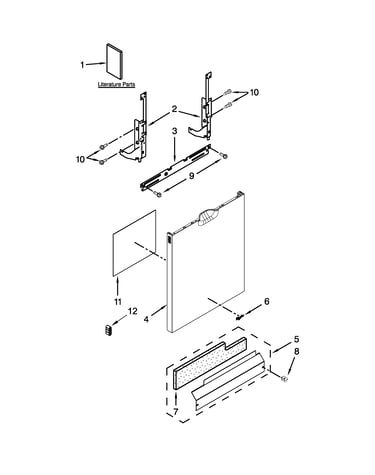 Door and panel parts