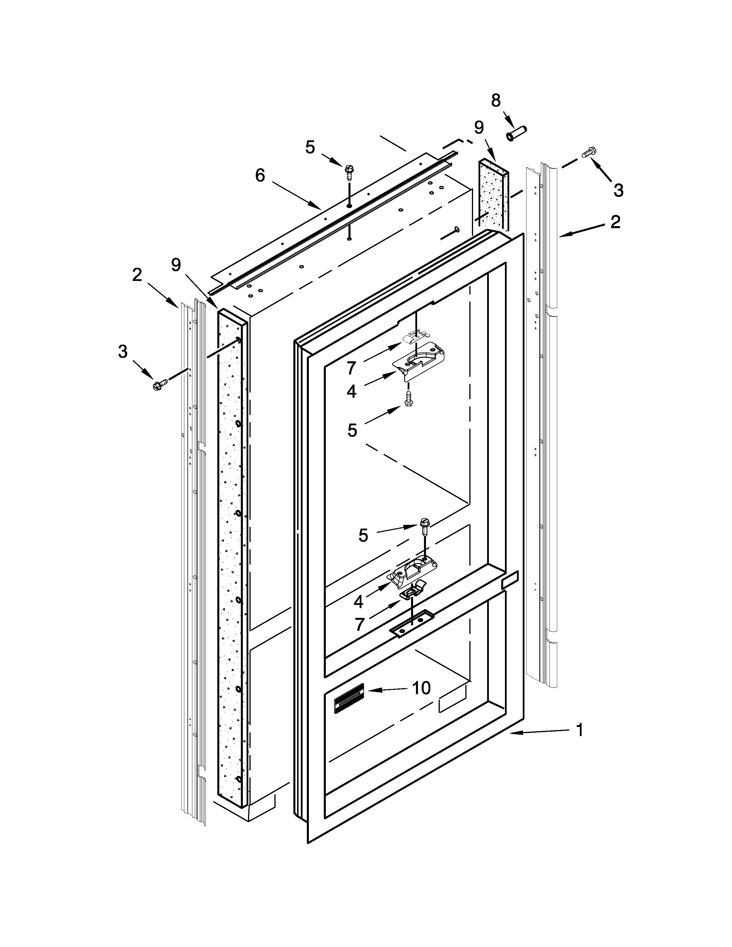 Cabinet trim parts