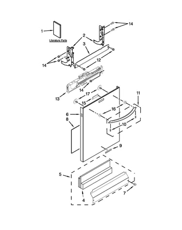 Door panel parts