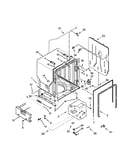 Tub, tank and frame parts
