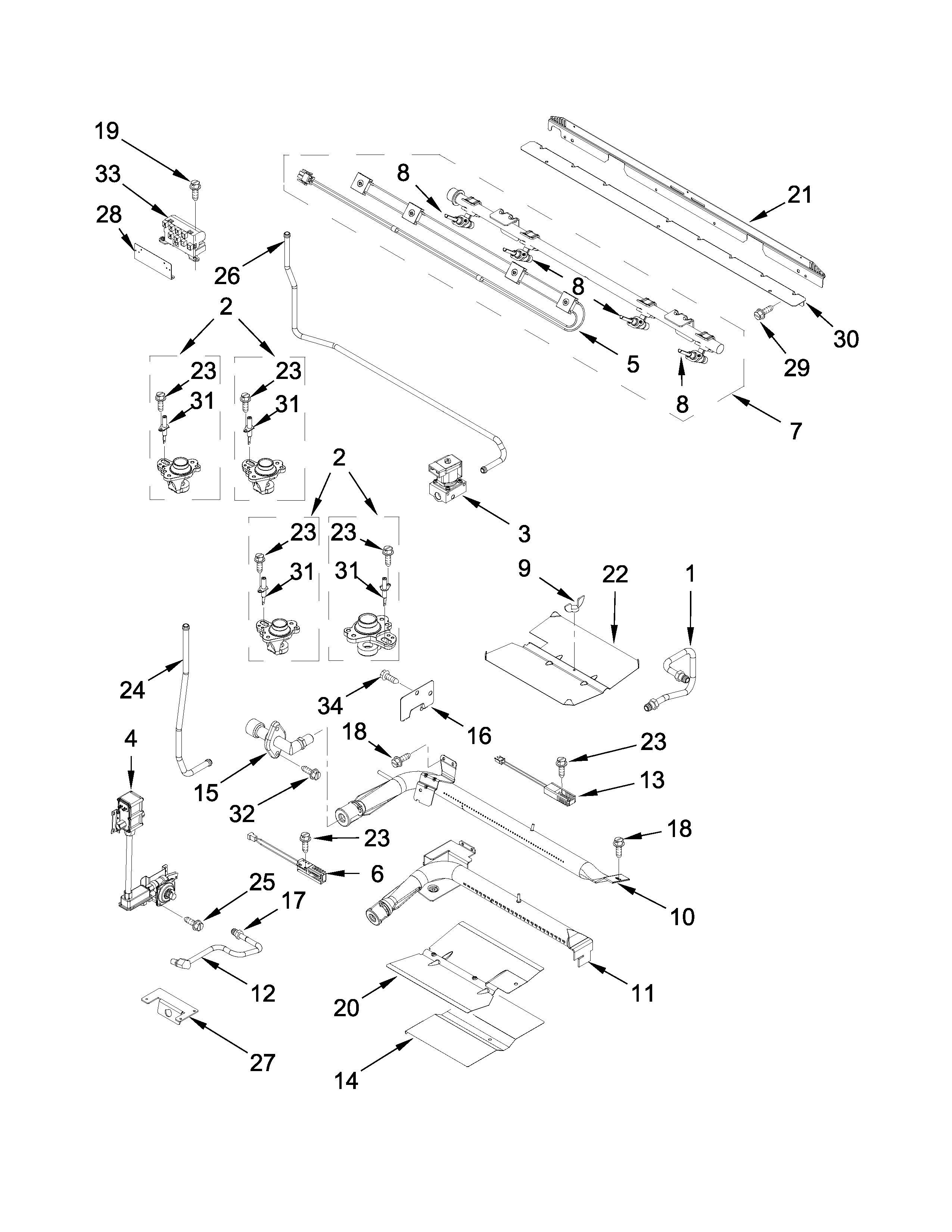 MANIFOLD PARTS