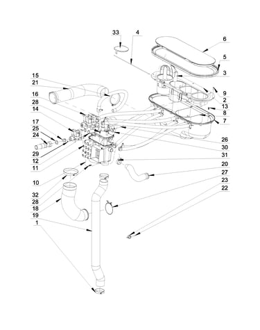 Water inlet parts