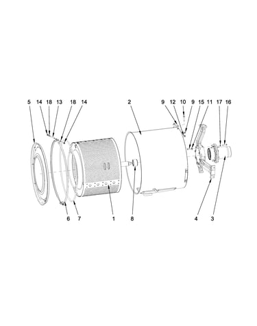 Drum and tub parts