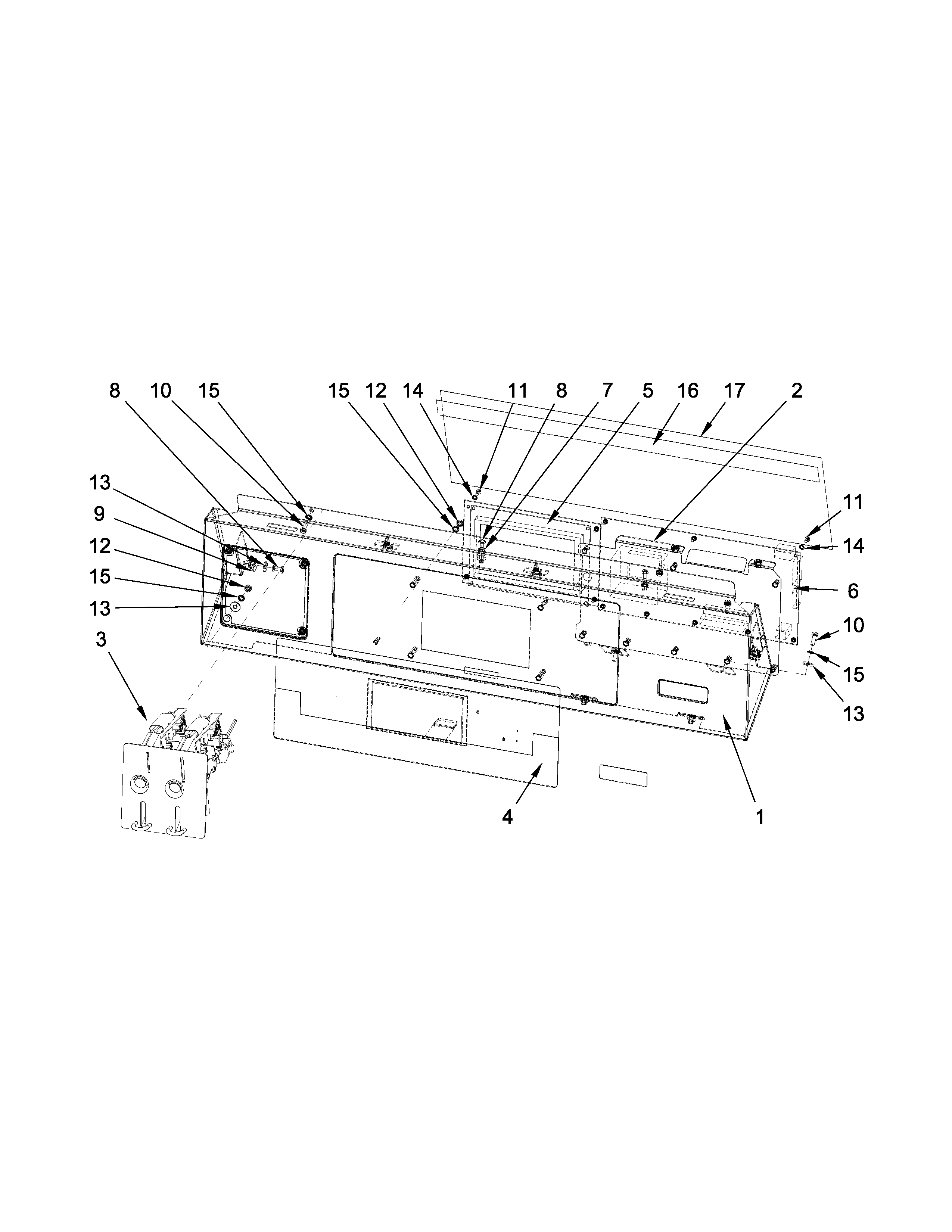 CONTROL PANEL PARTS