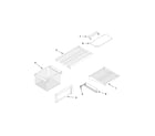 Jenn-Air JS48SSDUDE00 freezer shelf parts diagram