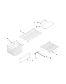 Freezer shelf parts