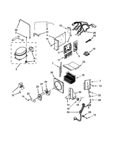 Upper unit parts