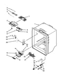 Refrigerator liner parts