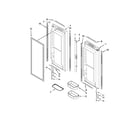 Jenn-Air JFC2290RTB00 refrigerator door parts diagram
