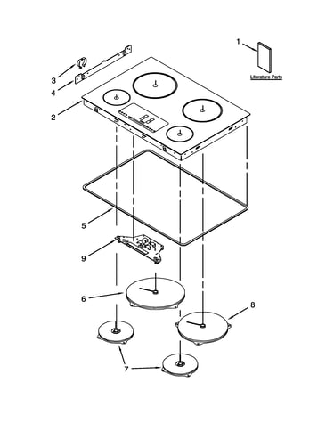 Cooktop parts