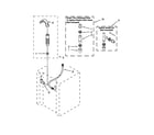 Whirlpool WET3300XQ2 water system parts diagram