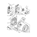 Whirlpool WGD4815EW1 bulkhead parts diagram