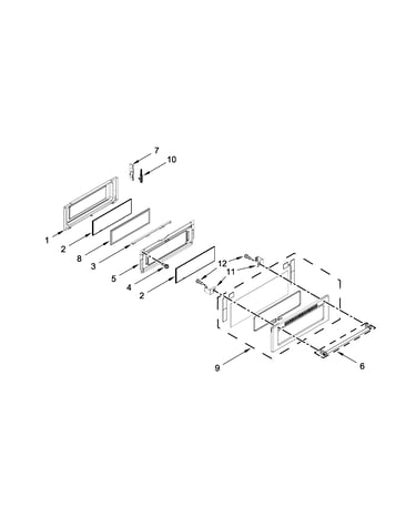 Upper door parts