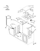Top and cabinet parts