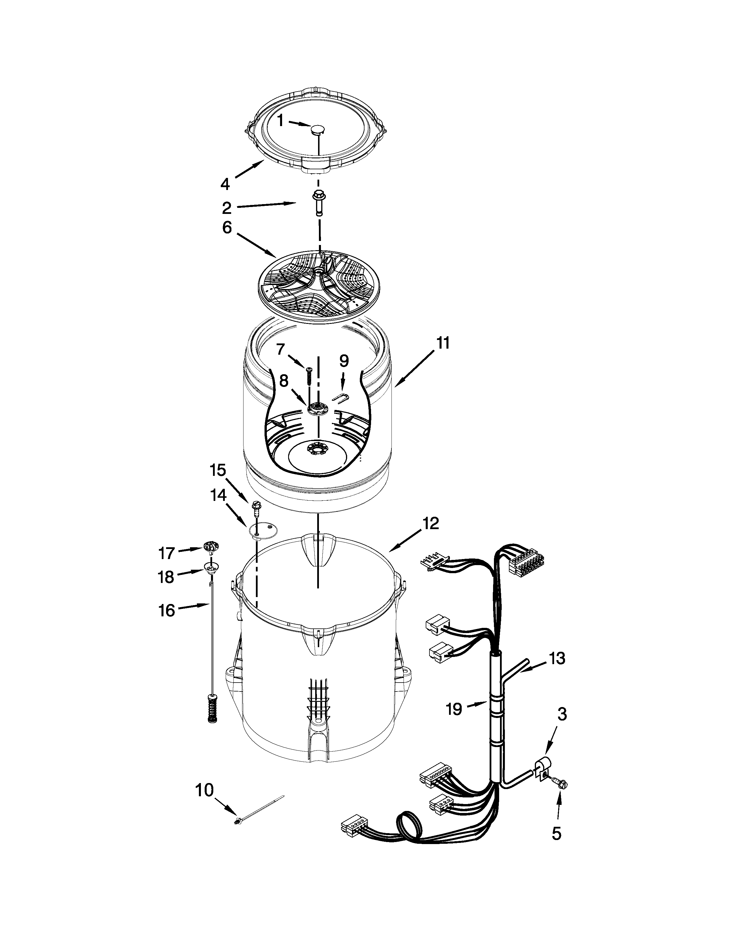 BASKET AND TUB PARTS