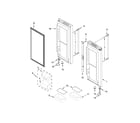 KitchenAid KRFC300ESS01 refrigerator door parts diagram